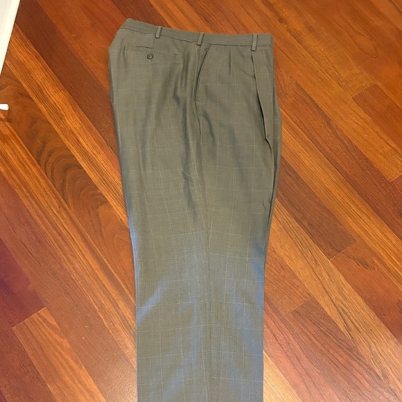 Louis Raphael Tailored Brown Dress Pants 40 x 32 - Picture 4 of 12